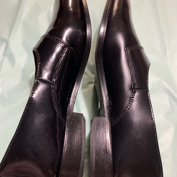 FLORSHEIM Slip on Black Shoes for Men Sz 7.5 - Picture 8 of 10